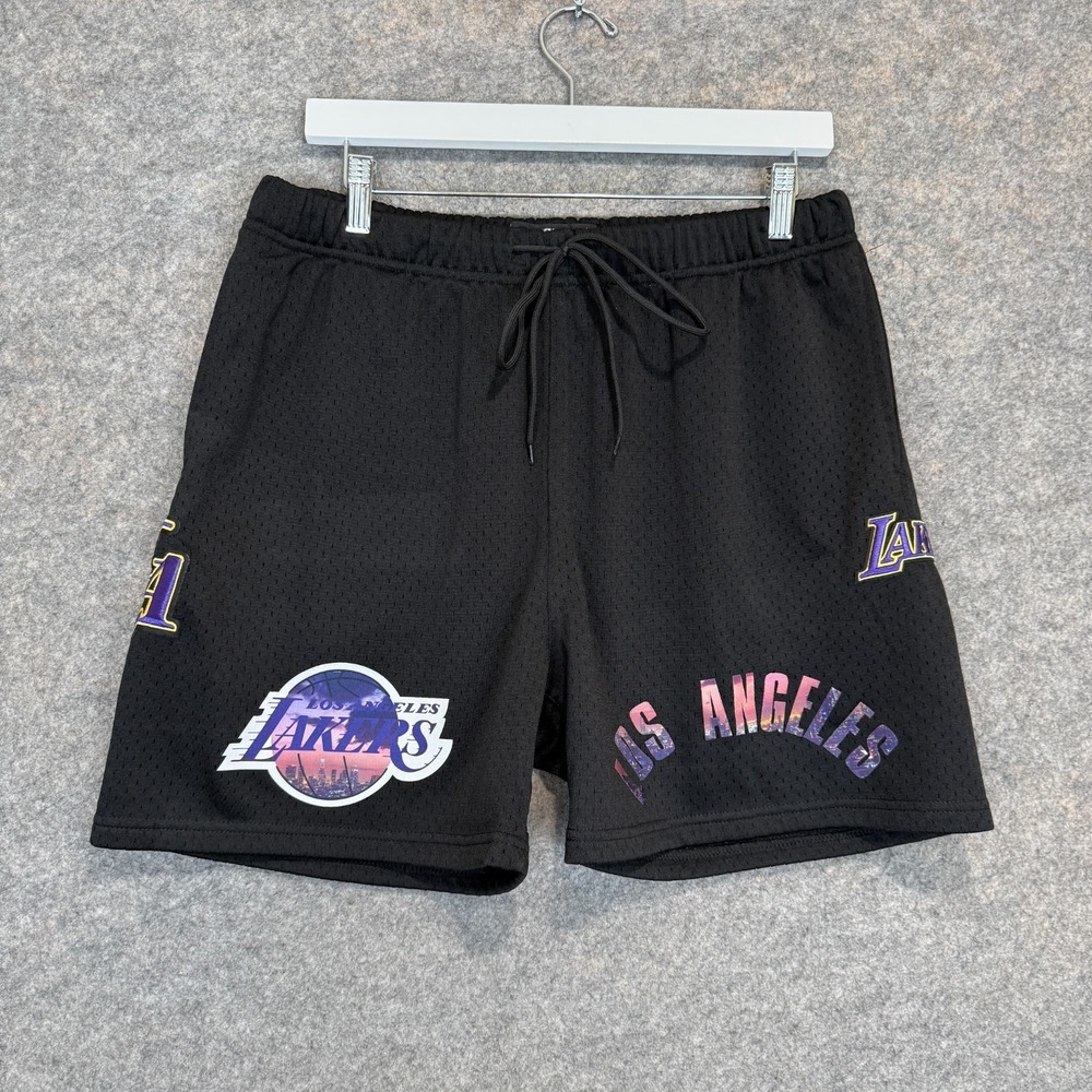 Pro Standard Los Angeles‎ Lakers City Scape Sunset Mesh Shorts Large Heavyweight